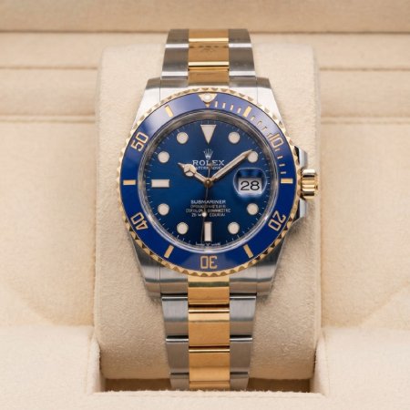 Rolex Submariner Style Blue & Two-Tone